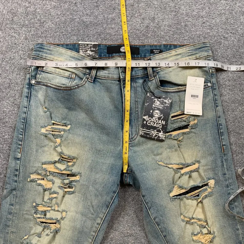 Jordan Craig distressed design